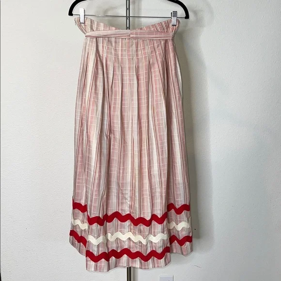 Chessa Davis Vintage 70’s Peddler Skirt with Large Ric Rac Trim